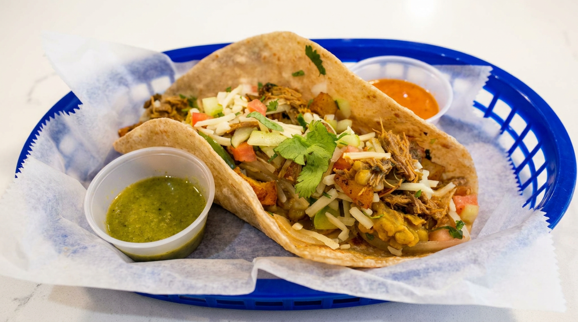 Tortillas made in front of you